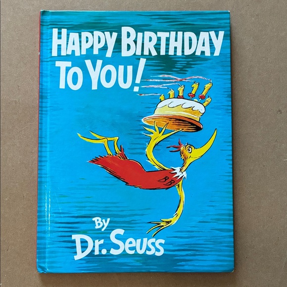 Happy Birthday to You! hardcover children's book by Dr Seuss very good condition - Picture 1 of 8
